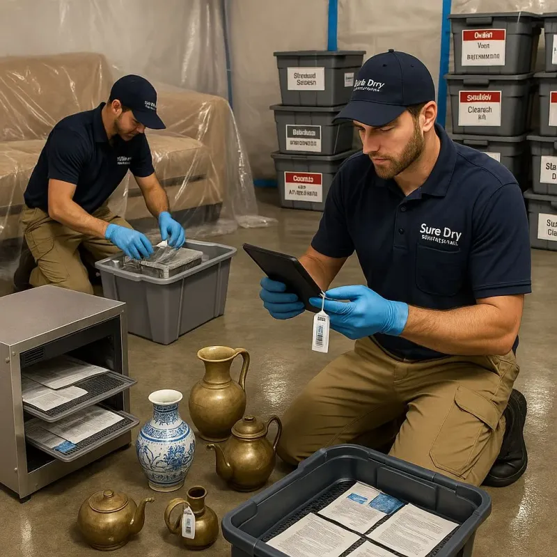 Content Protection and Restoration process in Fort Hunt, VA